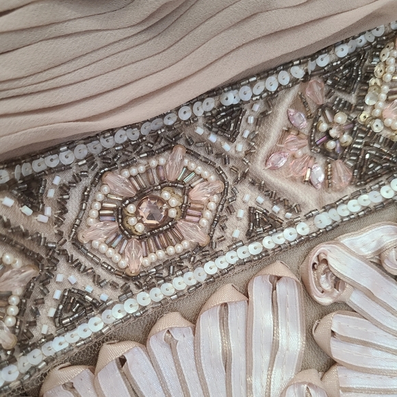 Sue Wong Nocturne Couture Ribbon and Beaded Dress size 6 NWT - Picture 4 of 8